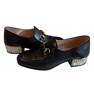SOLD Gucci Loafers Rhinestone Heel